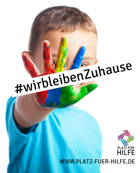 #wirbleibenZuhause